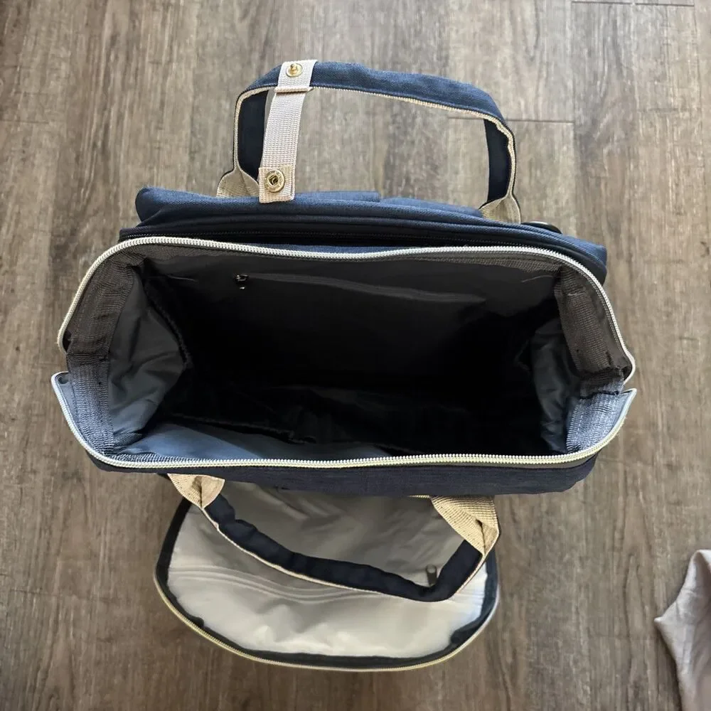 LAND Mommy And Baby Bag Diaper bag Backpack with changing station